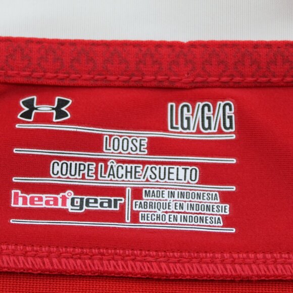 Team Canada Rugby Jersey - Home Red Jersey by Under Armour - Men's Large - Picture 9 of 9